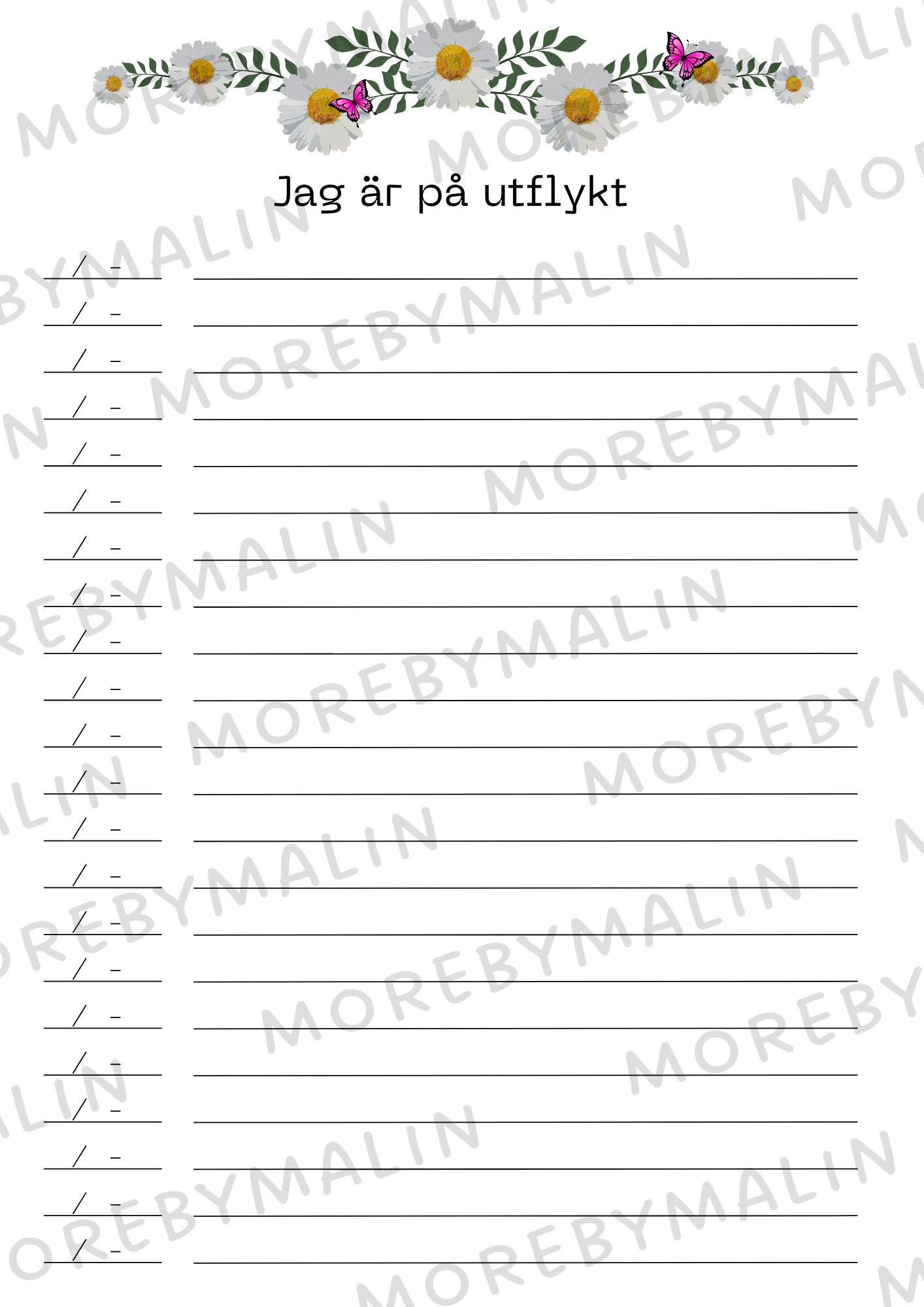 Välkommen till världen - Rosa
