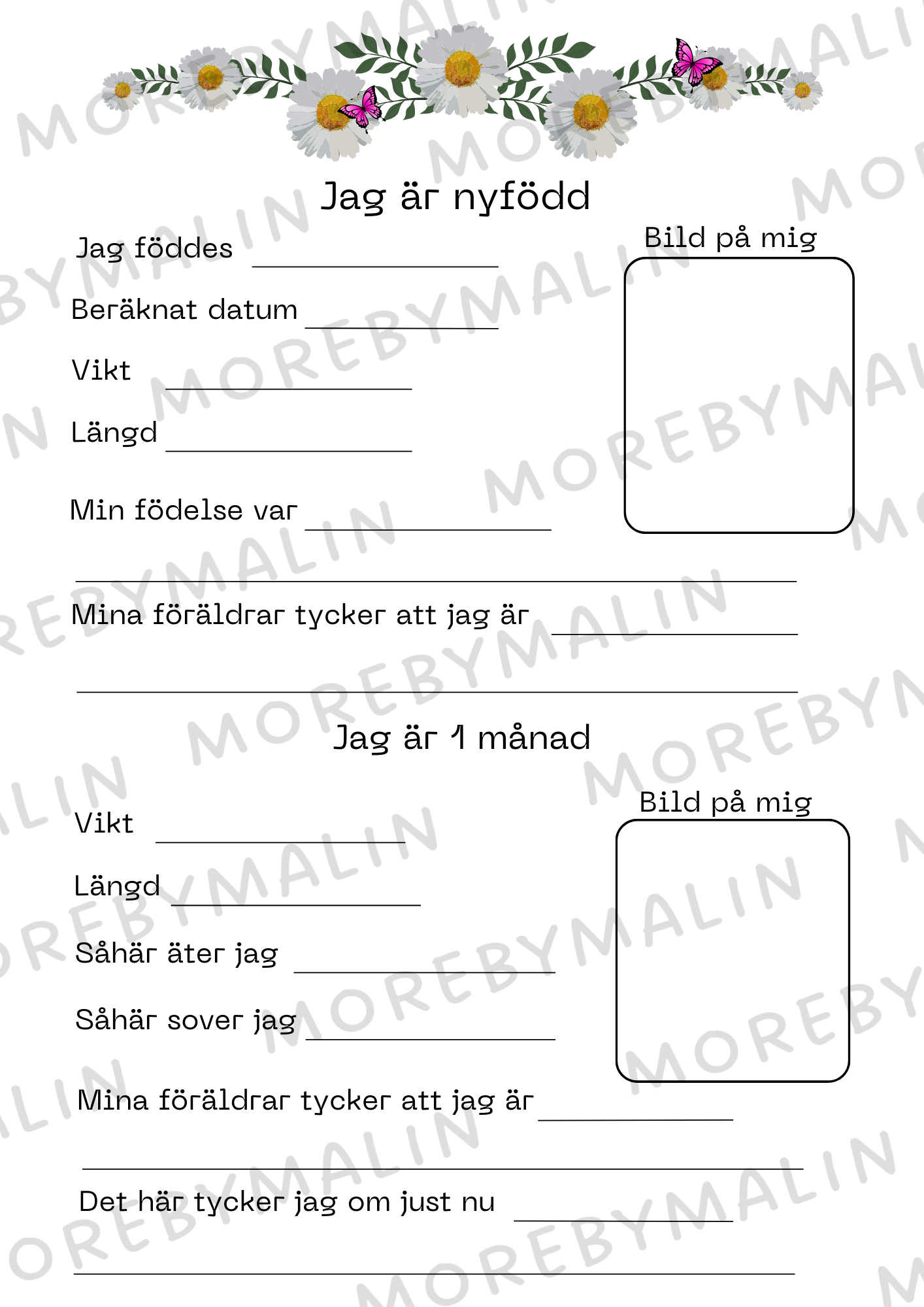 Välkommen till världen - Rosa