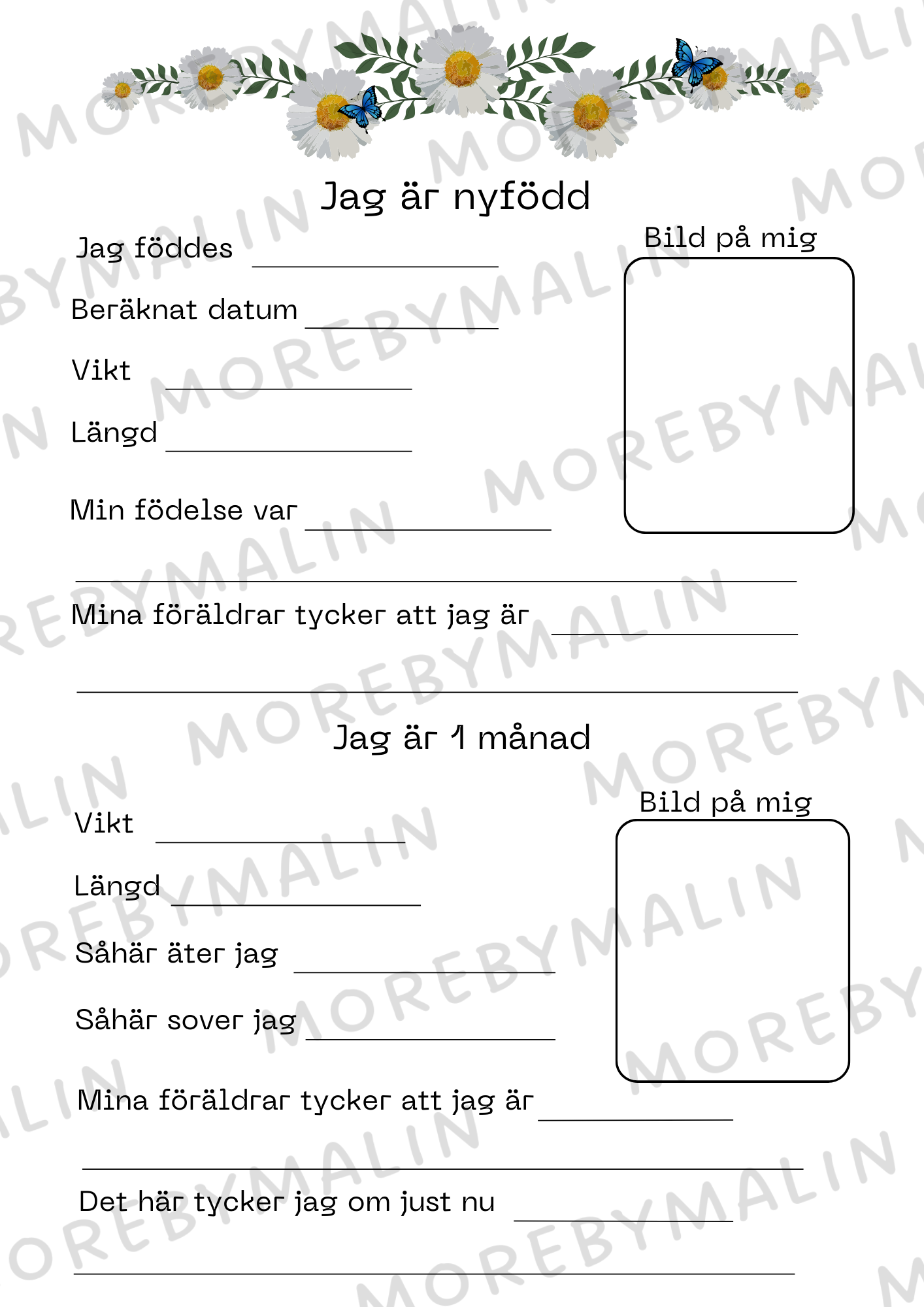 Välkommen till världen - Blå