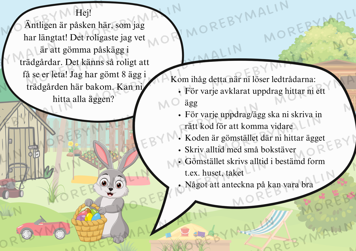 Påskharens äggjakt