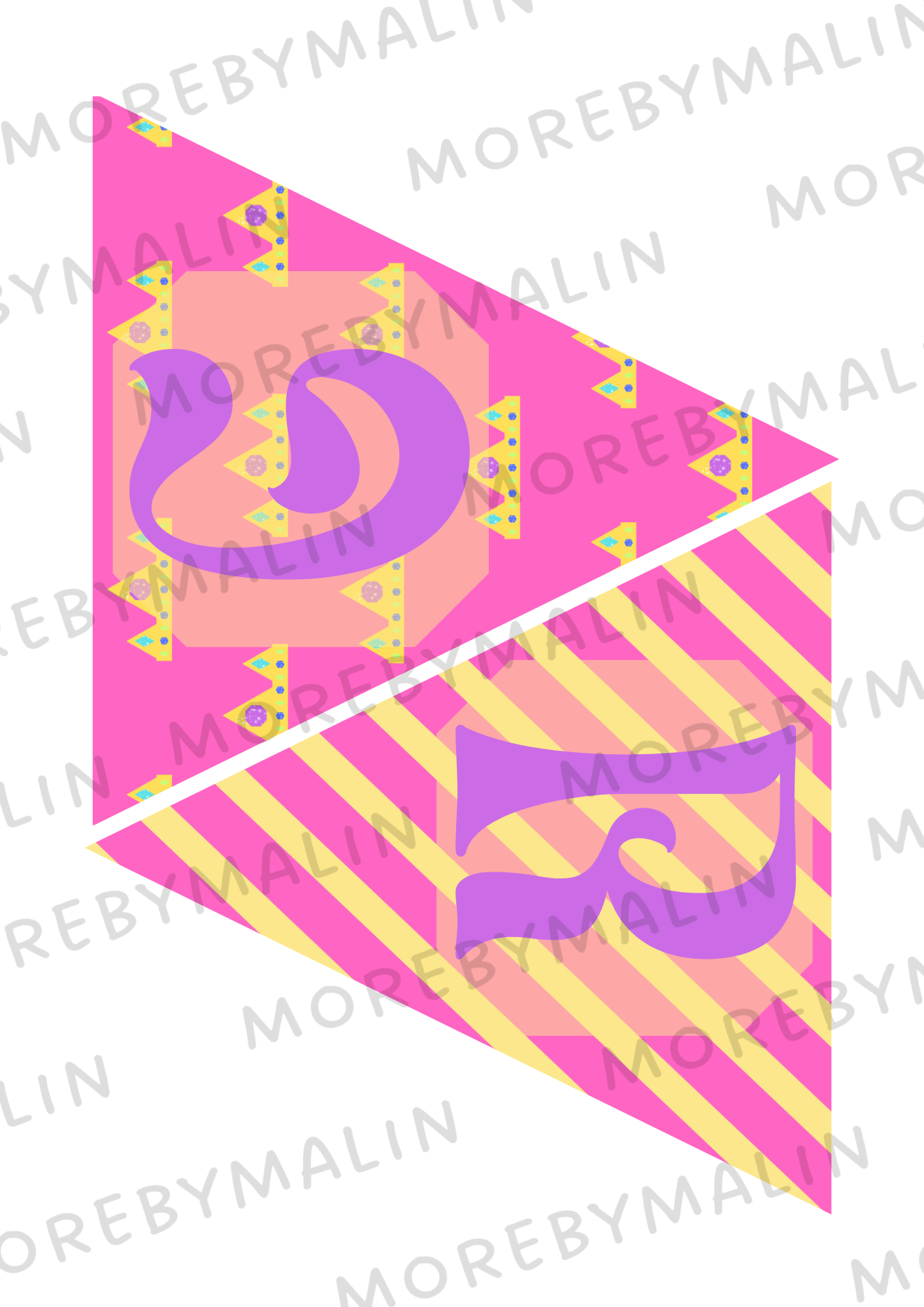 Kalaspaket - Tema Prinsessor 6 - 9 år (personlig)