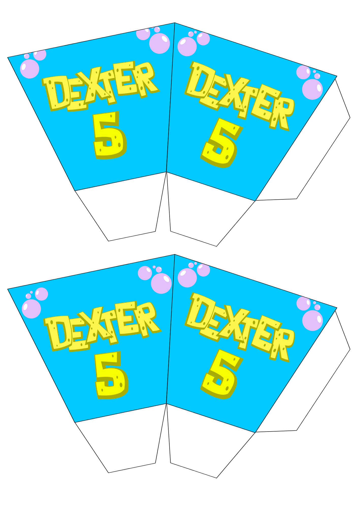 Kalaspaket - Tema Under vattnet 4 - 7 år (personlig)