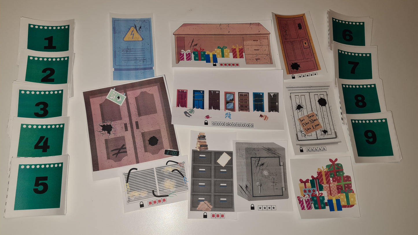Escape game- Advent med familjen Juliusson