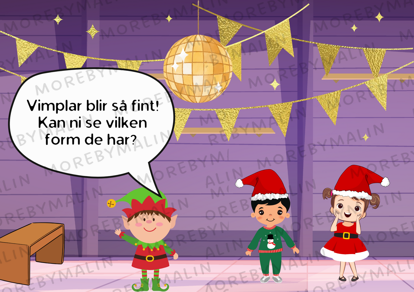 Sally och Sigge i Tomteverkstan - digital skattjakt