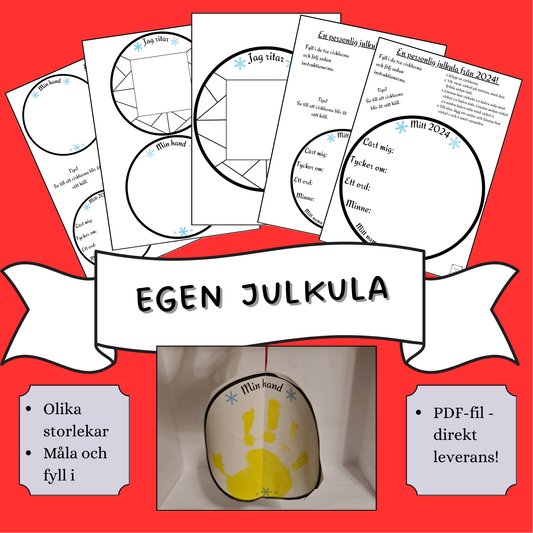 Gör en personlig julkula