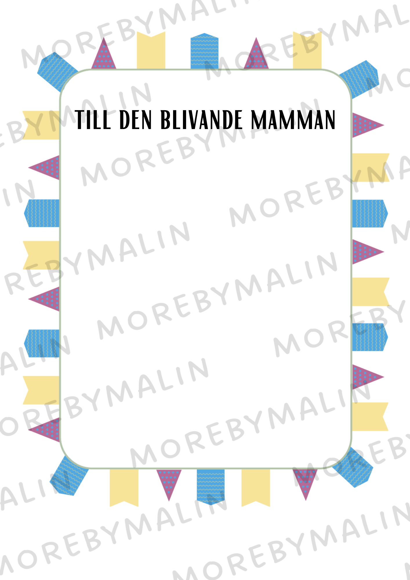 Babyshower paket - Neutral