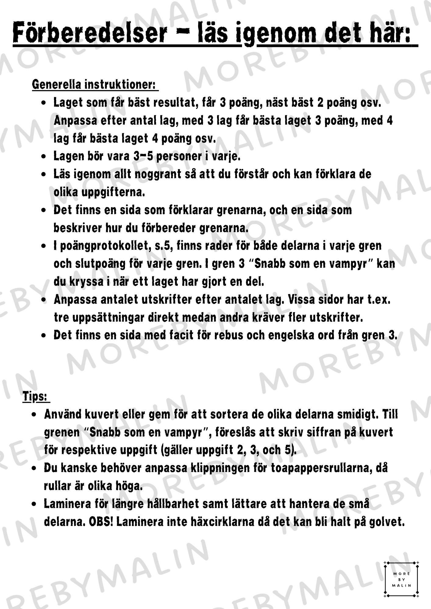 3-kamp tema Halloween