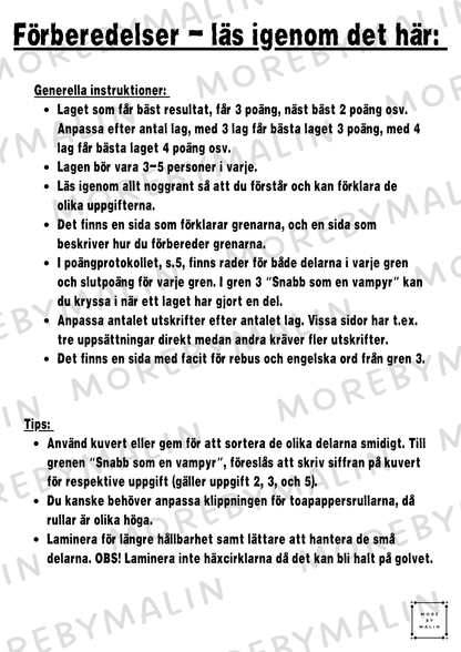 3-kamp tema Halloween