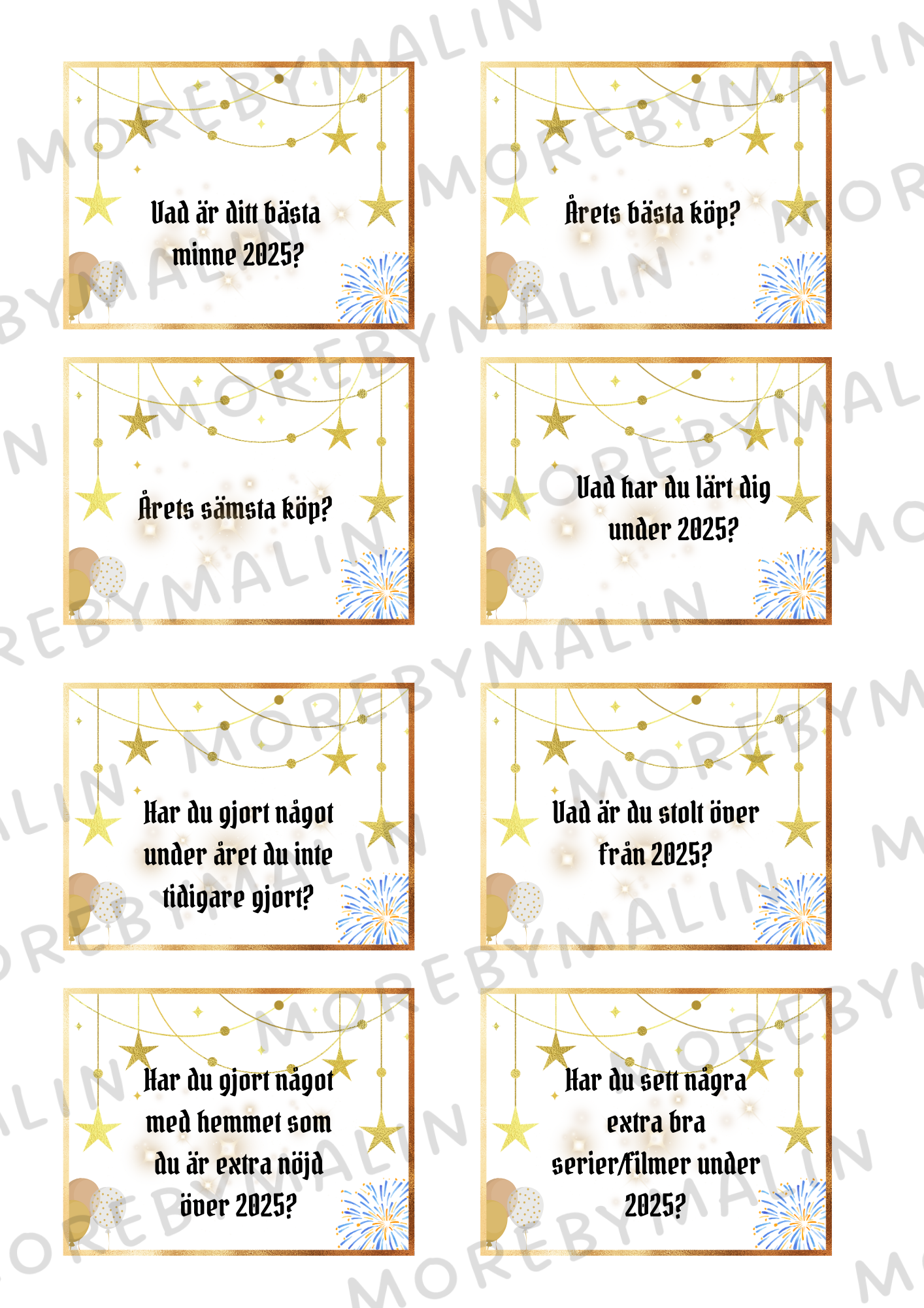 Nyårspaket - 2025/2026