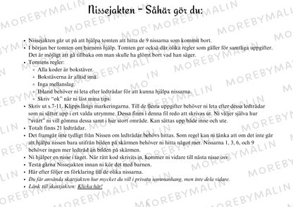 Digital skattjakt - Nissejakten