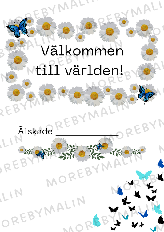 Välkommen till världen - Blå