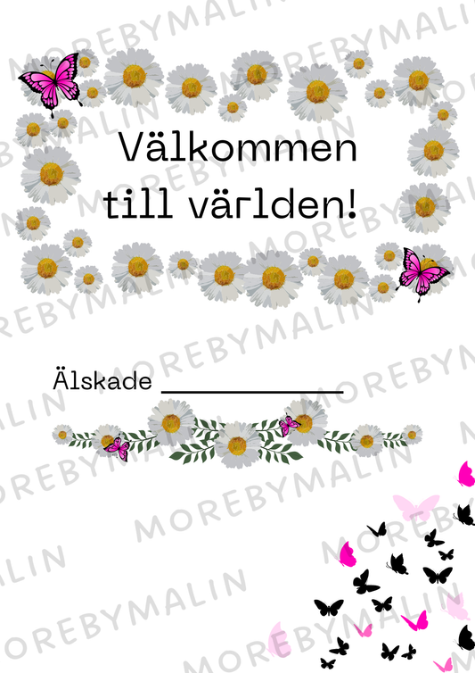 Välkommen till världen - Rosa