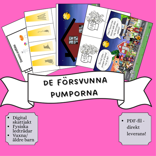 Digital skattjakt - De försvunna pumporna