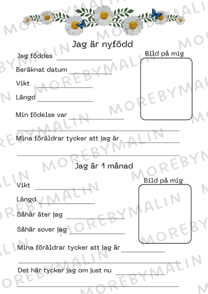 Välkommen till världen - Blå