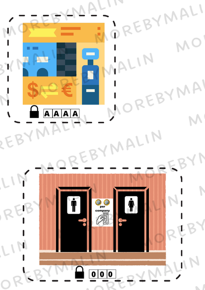 Escape game - Can we catch the flight?