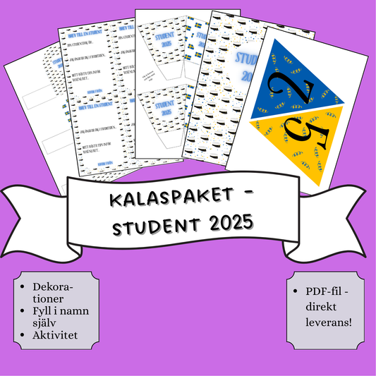 Kalaspaket - Studenten 2025