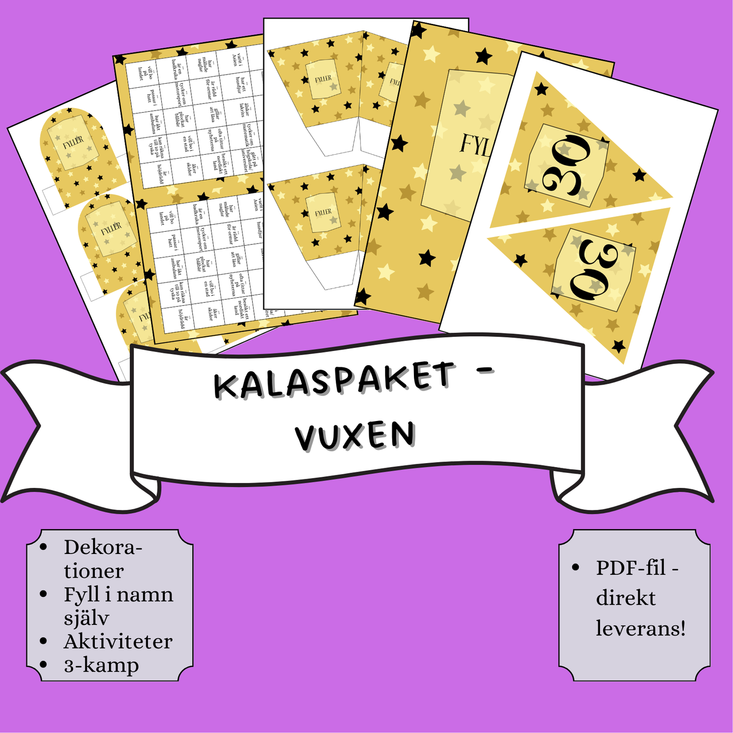 Kalaspaket - Vuxen