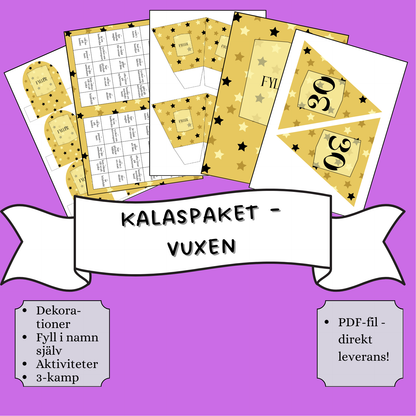 Kalaspaket - Vuxen