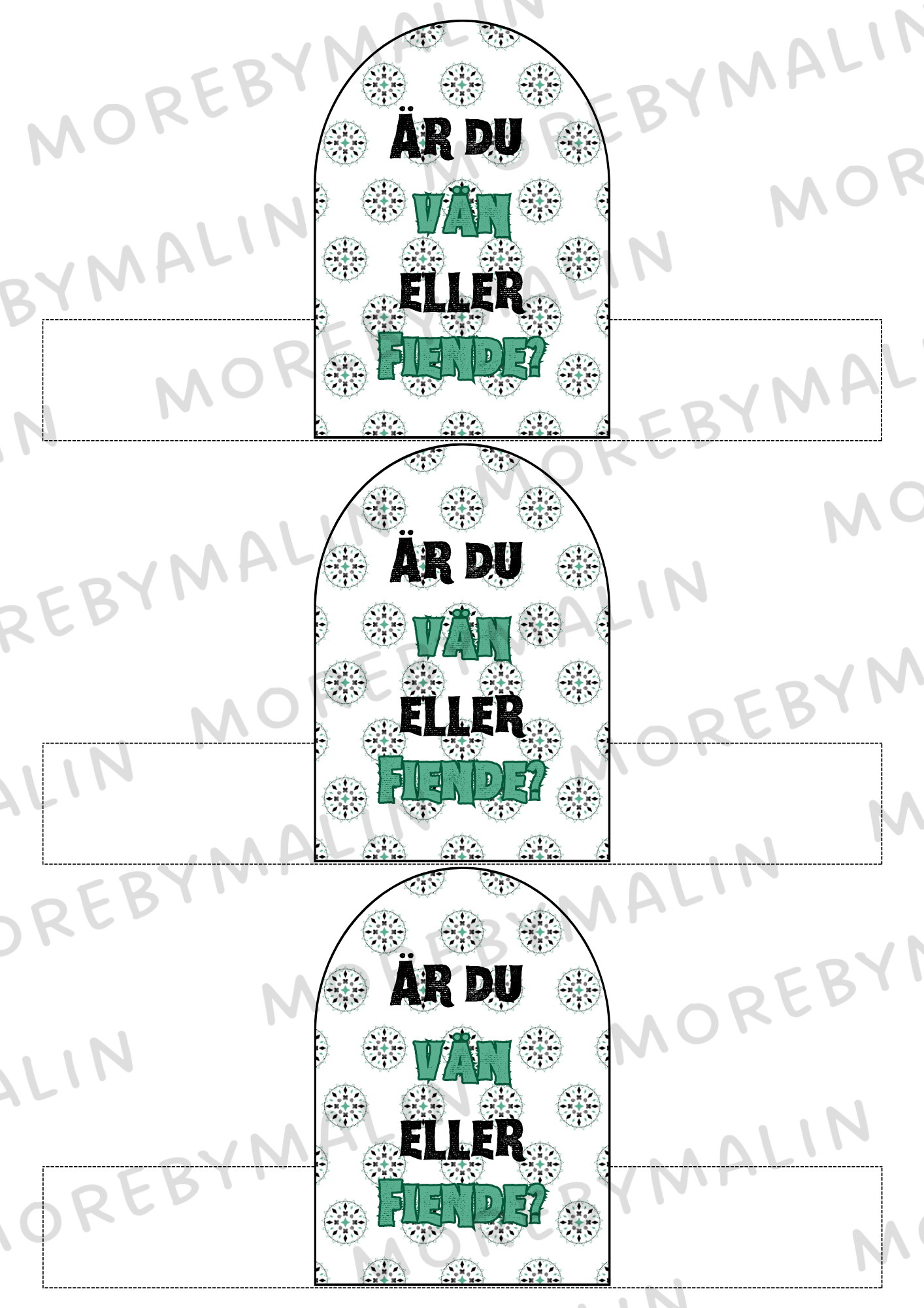 Vänner & fiender - ditt egna mordmysterispel