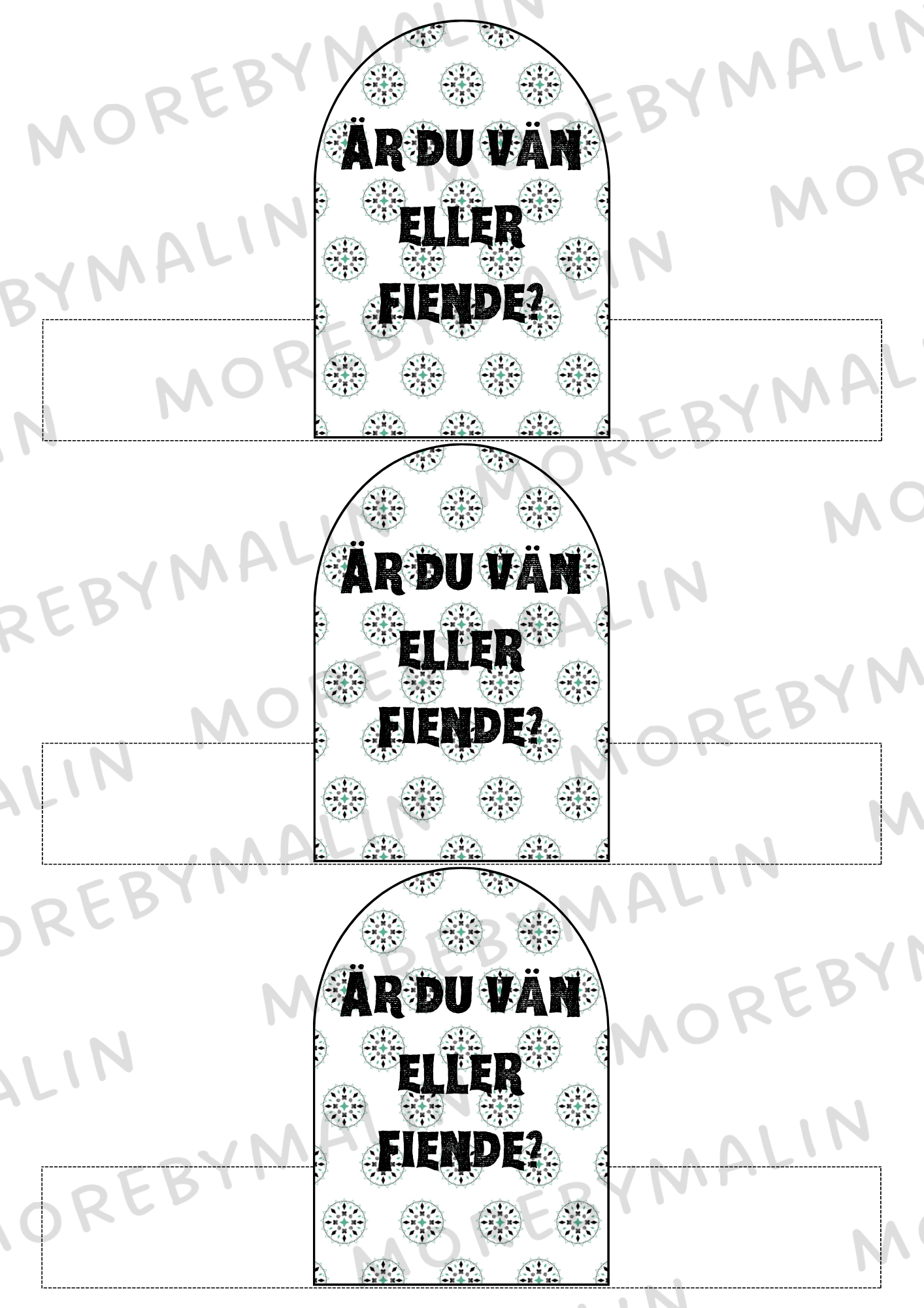 Vänner & fiender - ditt egna mordmysterispel