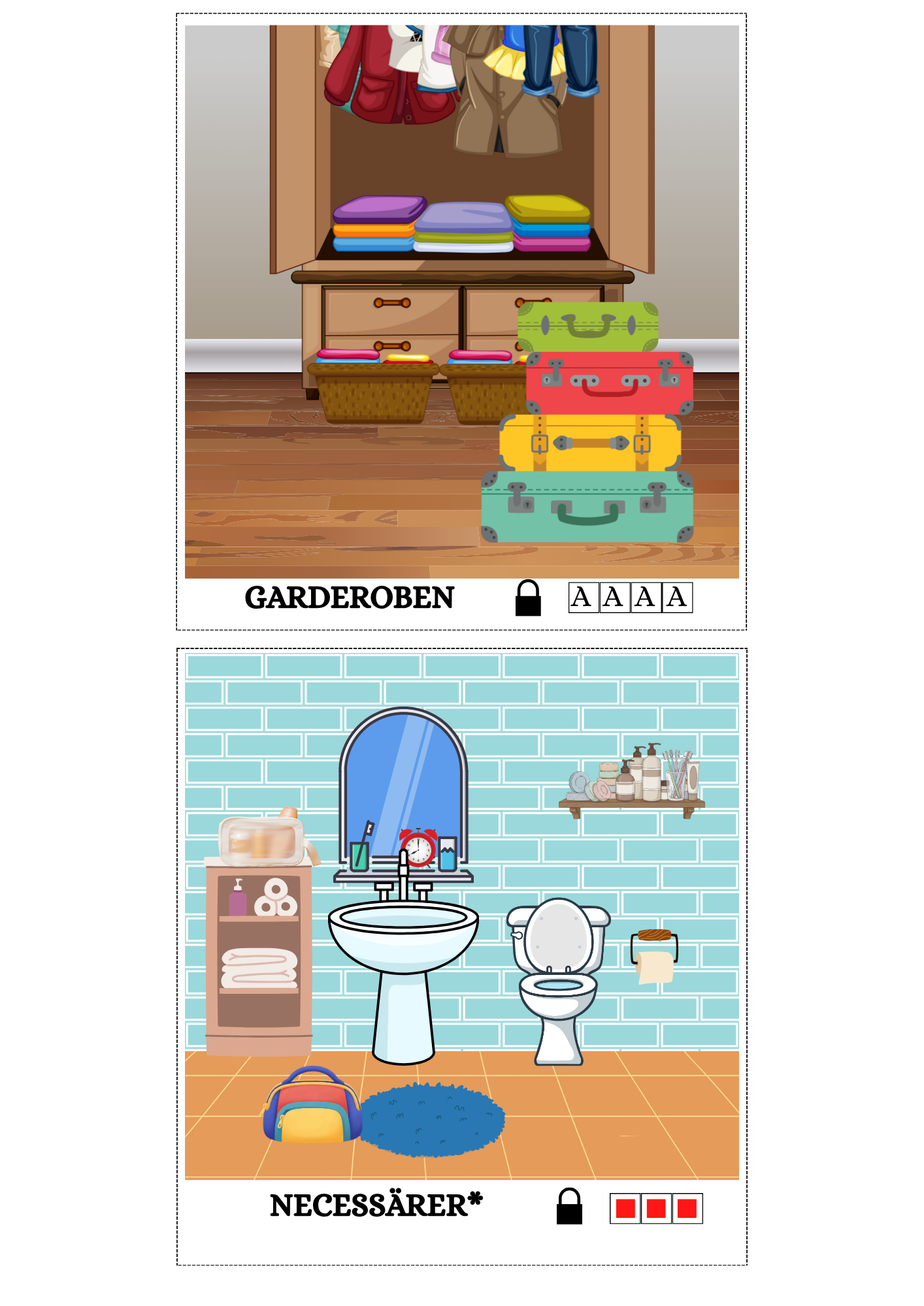 Escape game- Familjen Juliusson reser iväg (Advent)