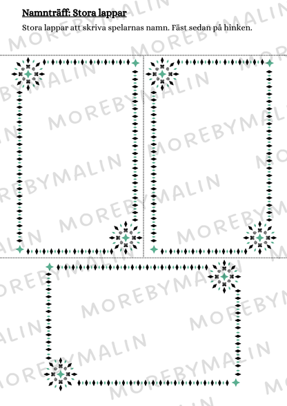 Vänner & fiender - ditt egna mordmysterispel