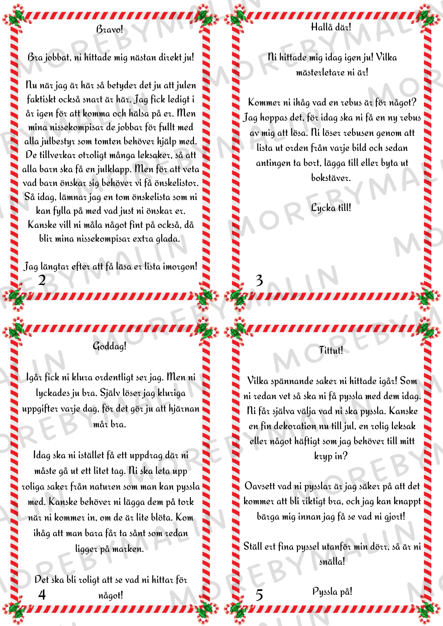 Nissebrev - Nissen leker kurragömma igen (Flera barn)