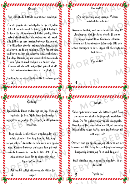 Nissebrev - Nissen leker kurragömma igen (Ett barn)