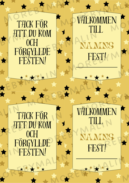 Kalaspaket - Vuxen (personlig)