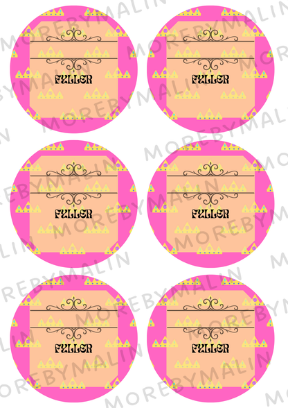 Kalaspaket - Tema Prinsessor 6 - 9 år (personlig)