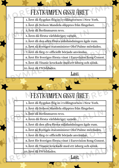 Kalaspaket - Vuxen (personlig)