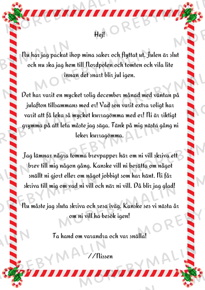 Nissebrev - Nissen leker kurragömma (Flera barn)