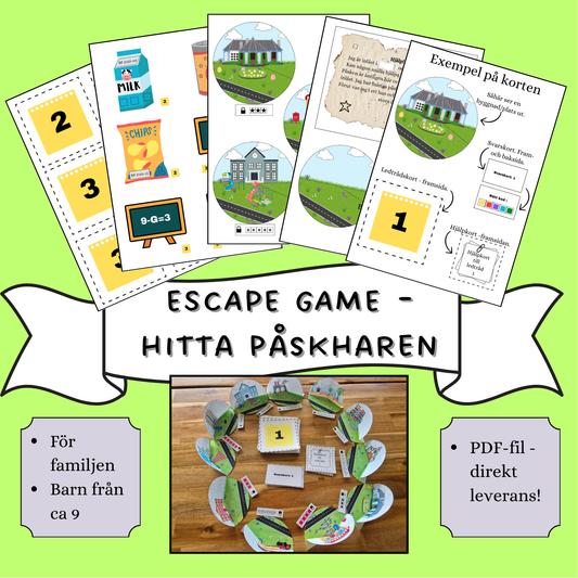 Escape game- Hitta Påskharen