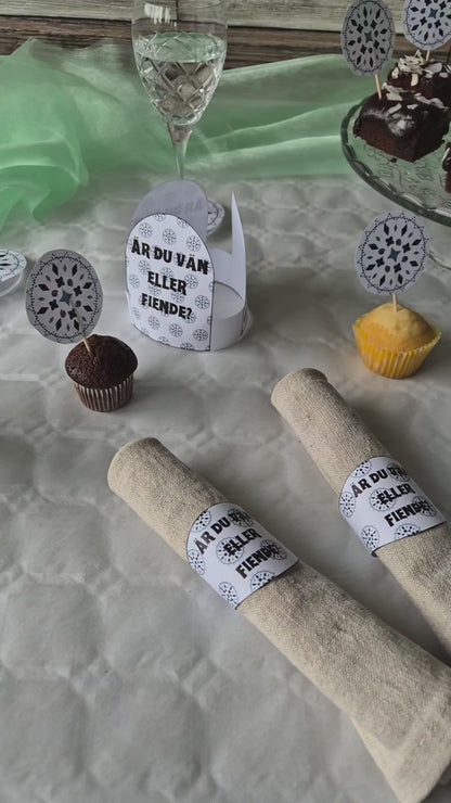 Vänner & fiender - ditt egna mordmysterispel