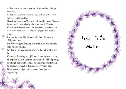 Personlig Dikt - "Mors dag"