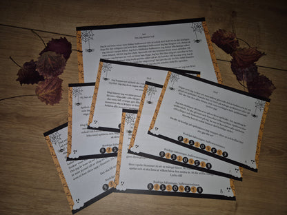 Halloweennissen flyttar in - 9 brev