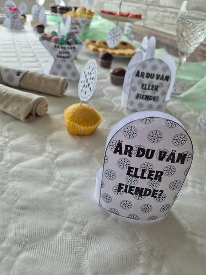 Vänner & fiender - ditt egna mordmysterispel